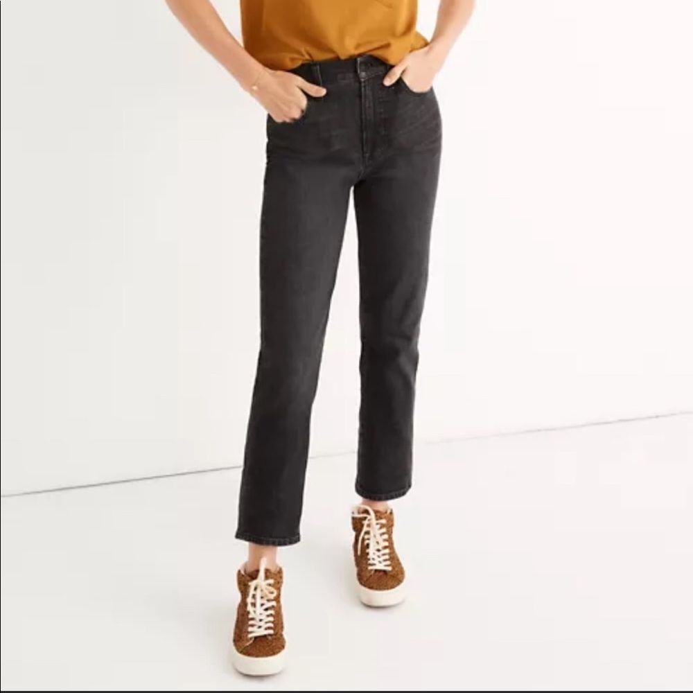 Madewell Black Ankle & Cropped Jeans